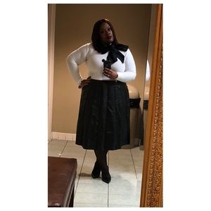 Lane Bryant Leather - Like Skirt